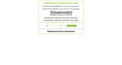 Desktop Screenshot of matchlessgroup.com